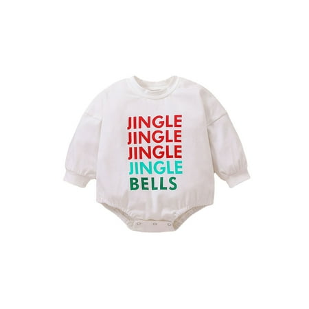 

Canis Adorable Round Neck Long Sleeve Jumpsuits for Infant Babies
