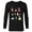 Black, variant on Disney Princess Winter Fashions and Holiday Christmas Gifts - Long Sleeve T-Shirt for Men - Customized-White