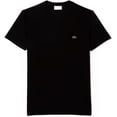 thumbnail image 1 of Camiseta Lacoste Premium de manga corta con cuello en U para hombre en suave tejido de jersey de algodón Pima, 1 of 6