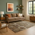 thumbnail image 7 of Addison Rugs Mayfield Premium Machine Washable Transitional Panels Rust Rectangle Rug, 8' x 10', 7 of 7
