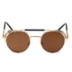 thumbnail image 3 of Gafas de sol Steampunk para hombre, gafas Retro Steampunk redondas con protección lateral para mujer Zhivalor 221814-2, 3 of 4