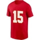 thumbnail image 2 of Camiseta de manga corta transpirable para hombres en verano ropa roja blanca, 2 of 3