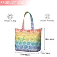 thumbnail image 4 of Pioneer Flower Floral Print Pattern Travel Tote Bags for Women Carry On,Large Weekender Bags for Women Travel,Multi Functional Duffle Bag for Work,Shopping,Sports, 4 of 5