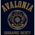 thumbnail image 2 of Men's Strange World Avalonia Geographic Society  Graphic Tee Navy Blue 3X Large, 2 of 5