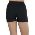thumbnail image 2 of ToBeInStyle Women's Cotton-Blend Stretch Shorts, 2 of 5