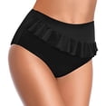 thumbnail image 3 of Women's Swim Shorts Waistband Swimsuit Bottom Board Shorts Swimwear Quick Dry Swimming, 3 of 5