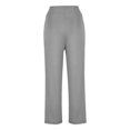 thumbnail image 6 of Black*Friday Deals Clearance GaThRRgYP Girls Straight Leg Jeans,Girls Loose High Waist Wide Leg Pants Workout Out Leggings Casual Trousers Yoga Gym Pants Gray 11 Years, 6 of 7