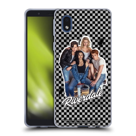 Head Case Designs Officially Licensed Riverdale Art Riverdale Cast 1 Soft Gel Case Compatible with Samsung Galaxy A01 Core (2020)