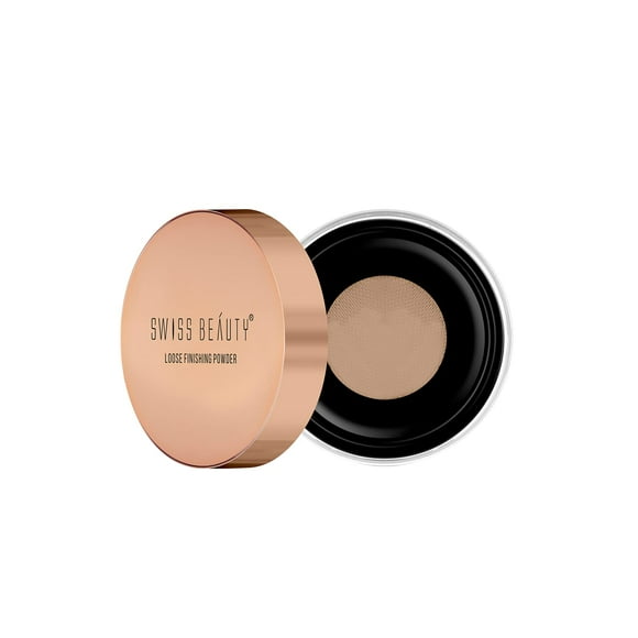 Swiss Beauty Ultra Fine Loose Finish Powder, Face Makeup, Shade-03, 8gm
