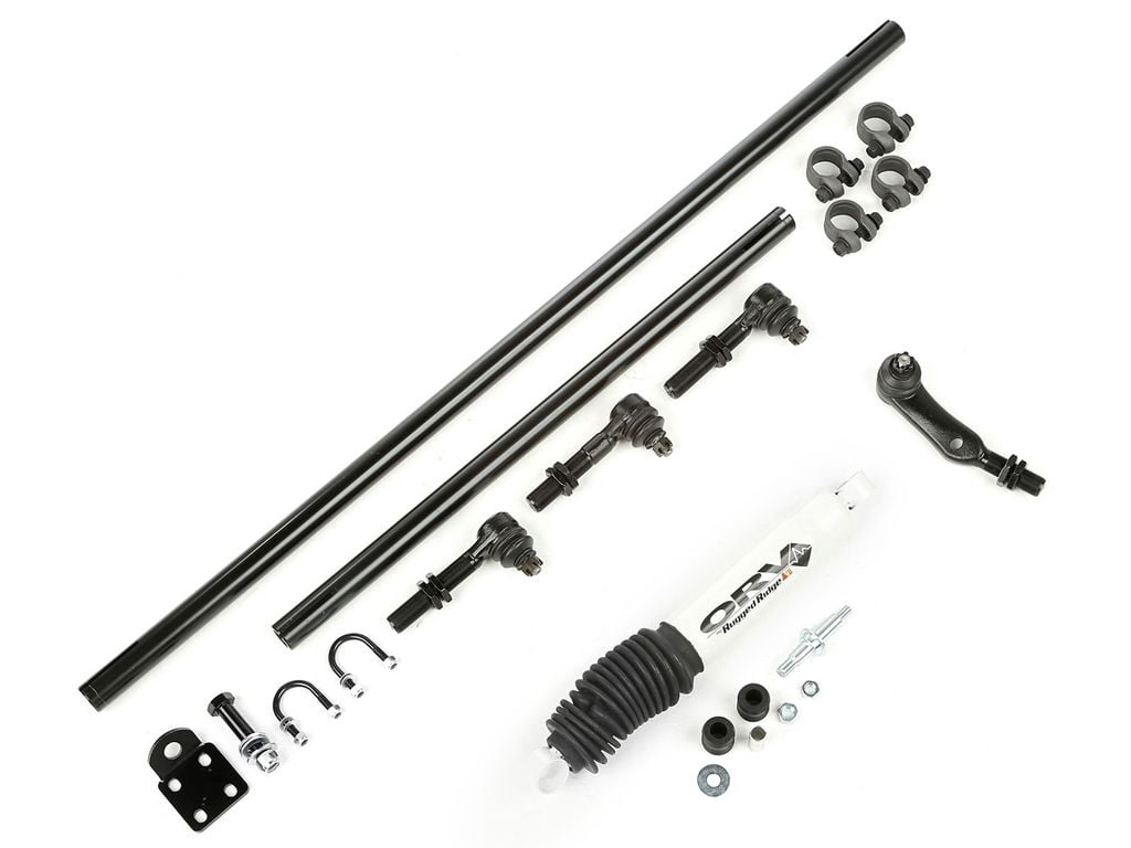 Rugged Ridge 18050.52 Drag Link, Front Heavy Duty Incl. 2 Tie Rod Ends