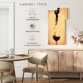 thumbnail image 5 of Elephant Stock Pouring Wine Wall Art - Food And Drink Canvas Canvas - 12" x 24", 5 of 8