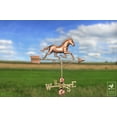 thumbnail image 2 of Good Directions 1974P Girouette de Cheval Galopant - Cuivre Pur, 2 of 4