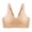 Khaki, variant on Women's Seamless Underwear, Thin Style, Large Breasts, Small Breasts, No Wires, Pull-up And Anti-sagging Large Size Bra