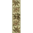 thumbnail image 2 of 2'6" x 10' Runner Wool Ivory Area Rug, 2 of 2