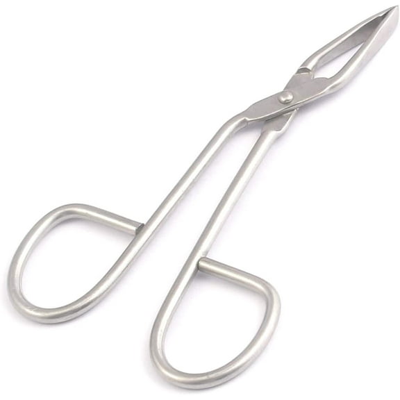 Stainless Steel 'Eyebrow Tweezer (Silver)