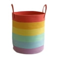 thumbnail image 2 of Flynix Boho Storage Basket with Easy Carry Handles Toys Clothes Organizer Dirty Clothes 6 Colors, 2 of 10