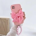 thumbnail image 4 of Color Bow Tie Chain Ring Phone Case For OnePlus 9 Rt 11 11R 10R 9R 9RT 10T 8T ACE Pro Nord N20 5G CE 2 Lite CE2Lite Soft Cover ZR, 4 of 7