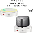 thumbnail image 4 of ComXim 110V Rotating Display Stand,Motorized Turntable Display Stand for Product Displays and Photography Such As Jewelry, Electronics, Cosmetics, and 3D Scanning (15.74‘’ white), 4 of 6