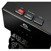 Avalon Bottom Load Water Cooler 3 Temp, Stainless/Black. 41 in