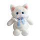 thumbnail image 3 of Mochila de peluche de gato adorable, mochila creativa y realista para adolescentes, ideal como regalo para citas. Blanco, 3 of 9