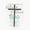 1pcs, variant on In The Beginning Scripture Quote Sticker