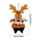 thumbnail image 3 of Adornos navideños Colgante para árbol de Navidad Muñeco de nieve y anciano navideño Colgante para árbol de Navidad Regalos de Navidad, 3 of 5