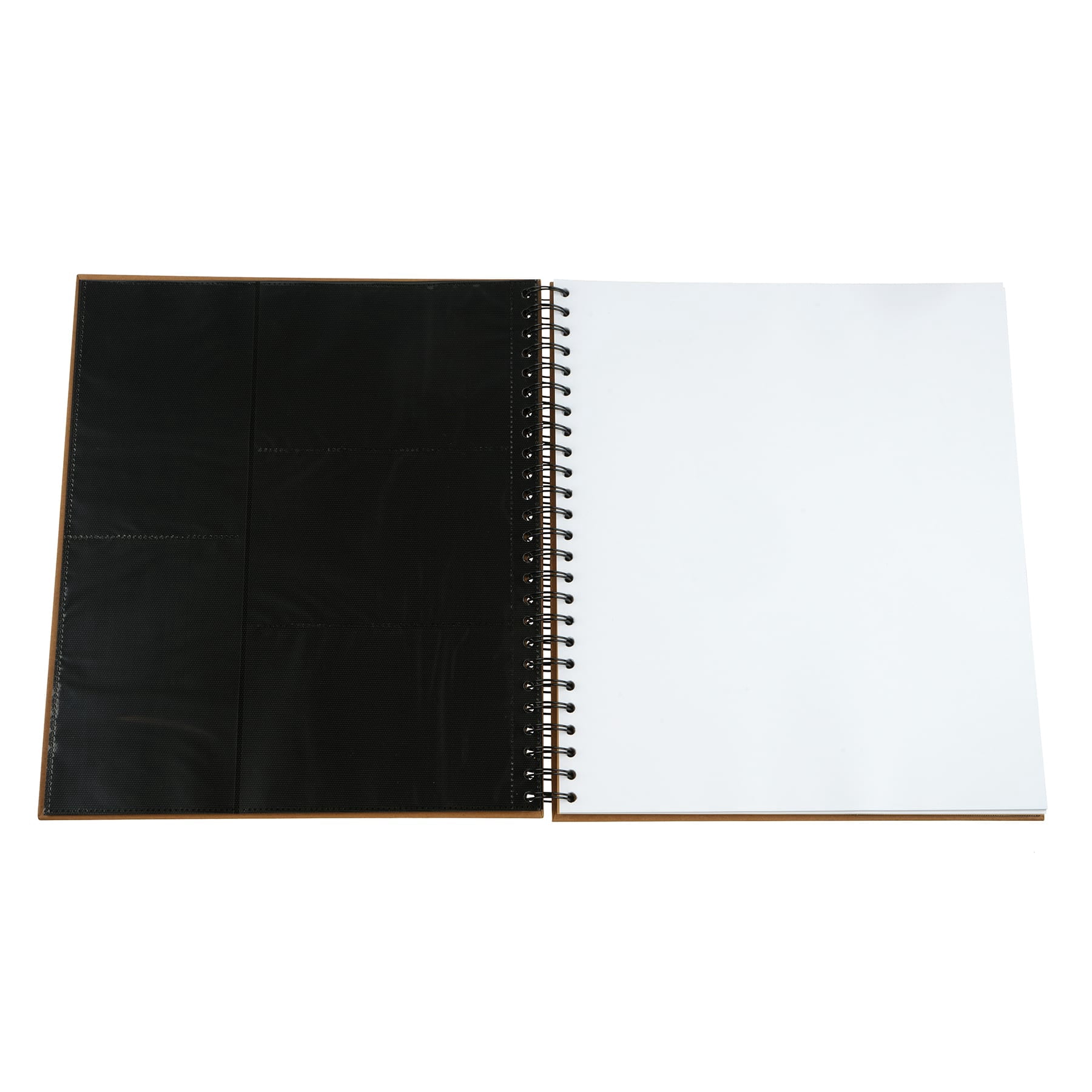 Recollections Kraft 12" x 12" Spiral Bound Scrapbook Album - Acid-Free Chipboard Albums with Pocket & Photo Pages for DIY Scrapbooking & Memory Keeping, 6 Pack