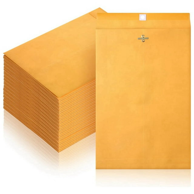 Sobres con de 6 X 9 Pulgadas Sello Engomado, Correo PequeñO Hechos Papel 28 Lb, Paquete una Granel 120