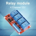 thumbnail image 5 of fankhu 1/2/4/8 Channel Relay Module Board Shield Support High Low Level Trigger 5V 12V 24V Indicator Light for Arduino, 5 of 7