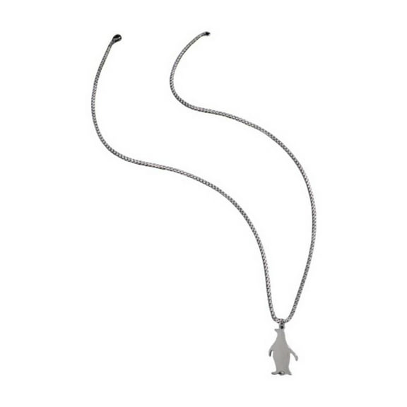Heart Pendant Necklace – Anniversary Gifts for Women Fashionable Light Stainless Steel Small Animal Penguin Pendant Necklace Border Hop Chain Jewelry
