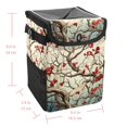 thumbnail image 5 of Tree Foldable Car Trash Bin with Lid, Leak-Proof Mini Trash Can for Car with Hanging Storage Bag, 5 of 6