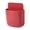Red, variant on Remote Control Wall Mount Box, Usavan Self-Adhesive No Drill Storage Organizer, Durable PP Wall Hanging Box for Phone Charging Home Office Car