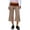 Coffee -BN25, variant on Fold Over Capri Yoga Pants for Women Low Rise Wide Leg Flared Cropped Gaucho Capri Pants Summer Culottes Beach Bottoms Gray M