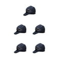 thumbnail image 1 of Wweixi Warm Up In Style With Fashionable Wool Cap For Cold Weather Knitted Hats Knitted Caps Funny Hat Wool Hat Ear Protectors dark grey 5Set, 1 of 6