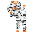 thumbnail image 2 of Halloween Kids Family Glow in the Dark Pajamas Set, 2-Piece, 2 of 6