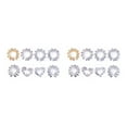 thumbnail image 3 of pitrice Nipples Rings Trendy Comfortable Convenient Piercings Decorative Accessories Pedant Jewelries for Dressing As Shown 8 Pieces 2Set, 3 of 6