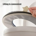 thumbnail image 5 of Hiroekza Toilet Seat Covers,Soft Warmer Toilet Seat Cushion Cover Zipper Model Toilet Seat Household Embroidery Sitting Washer Toilet Seat Cover Cute Washer Universal Toilet Seat Clearance, 5 of 6
