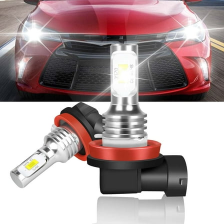 FZPJJNB For Toyota Camry 2007-2017 - H11 LED Headlight Kit 6000K White Bulbs Low Beam,Pack of 2