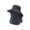 Navy, variant on Summer Solar Fan Hat with Veil, Mesh Designed, Breathable and Dry Solar Fisherman Hat, Wide Brim Sun Bucket Hat for Adults, Solar Powered USB Charging Cap for Outdoor Activities(Gray)