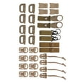 thumbnail image 1 of 30 Pcs Accessoires Molle Verts, Accessoires de Sac à Dos Faciles à Utiliser pour Randonnée Camping, 1 of 8