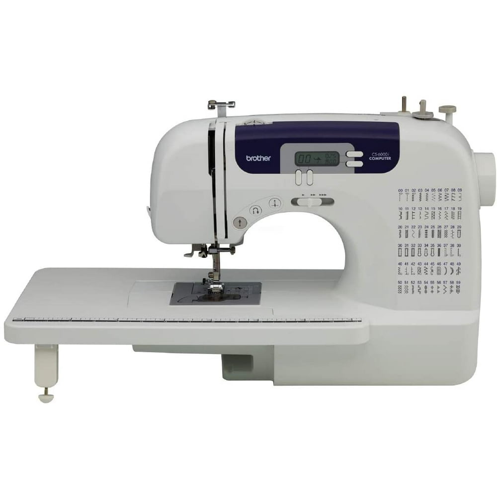 Brother Sewing and Quilting Machine, CS6000i, 60 Builtin Stitches, 2.0