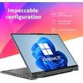 thumbnail image 2 of Lenovo Yoga 7i Touchscreen Laptop, 2-in-1 360° 16" 2.5K Laptop, Intel Evo Platform Core i5 1240P, 8GB RAM, 2TB PCIe SSD, Intel Iris Xe Graphics, Backlit Keyboard, Win 11, with Hotface 32GB USB Card, 2 of 6