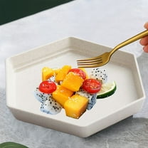 sruoe Dinner Plates, Party Dinner Plates, Individual Dinner Plates, Deep Dinner Plate, Single Dinner Plate, Modern Plate, Beige