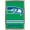 Gold Framed Version, variant on NFL Seattle Seahawks - Retro Logo 15 Wall Poster with Push Pins, 14.72" x 22.37"