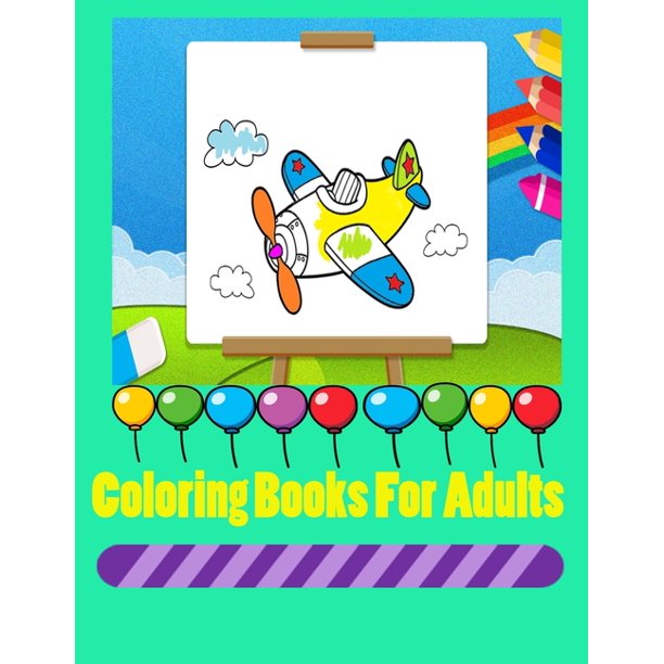 Coloring Books For Adults Colorfy Adult Coloring Book Kids Paint Paperback Walmart Com Walmart Com