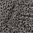 thumbnail image 6 of Fesfesfes Women Pant Leopard Print Legged Elastic Rope Pocket Decoration Casual Long Pants, 6 of 8