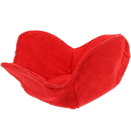 OFFIGAM 1Set Rectangular Quilted Microwave Bowl Holder Polyester Heat Resistant for Soup Bowls