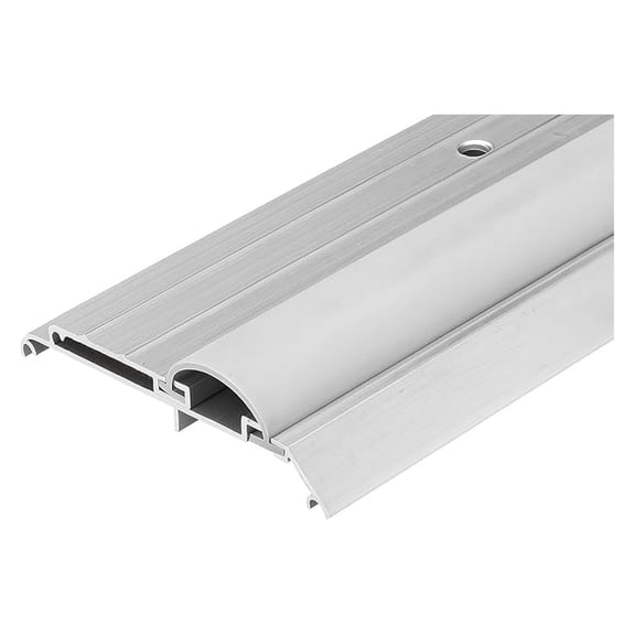 Adjustable Height Aluminum Threshold W/Vinyl Seal 3 1/2" Wide for 5/8" to 1 1/8" (3 FT [36"] Long)
