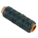 thumbnail image 5 of Hilo de cera para coser Hilo de coser plano para artesanía en cuero (verde oscuro), 5 of 7