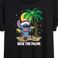 thumbnail image 3 of Lilo & Stitch - Deck The Palms - Women's Oversized T-Shirt, 3 of 5